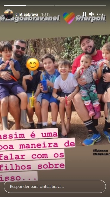 Cintia Abravanel, filha de Silvio Santos, mãe de Tiago