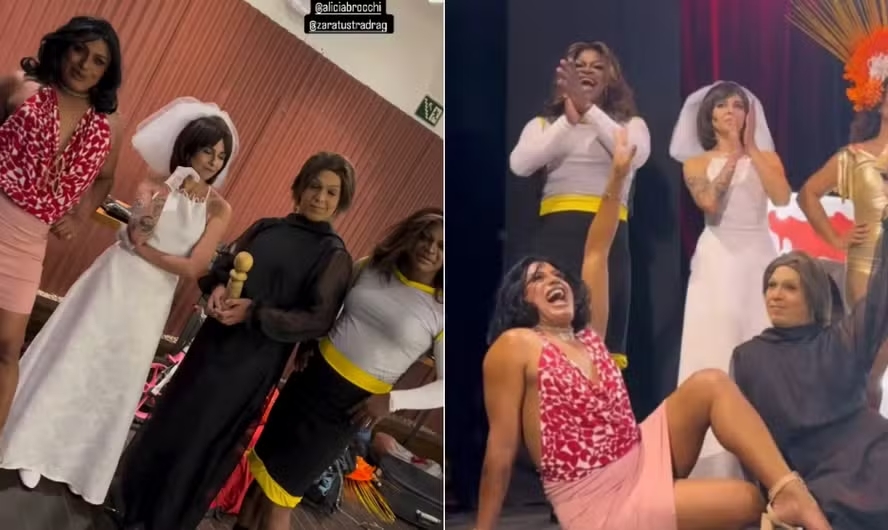 Fernanda Torres é homenageada por drag queens