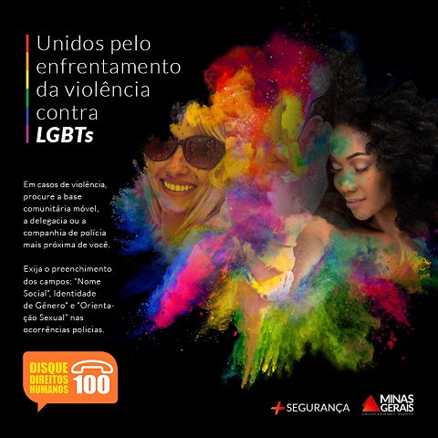 Governo de Minas Gerais faz campanha contra violência a LGBT no carnaval