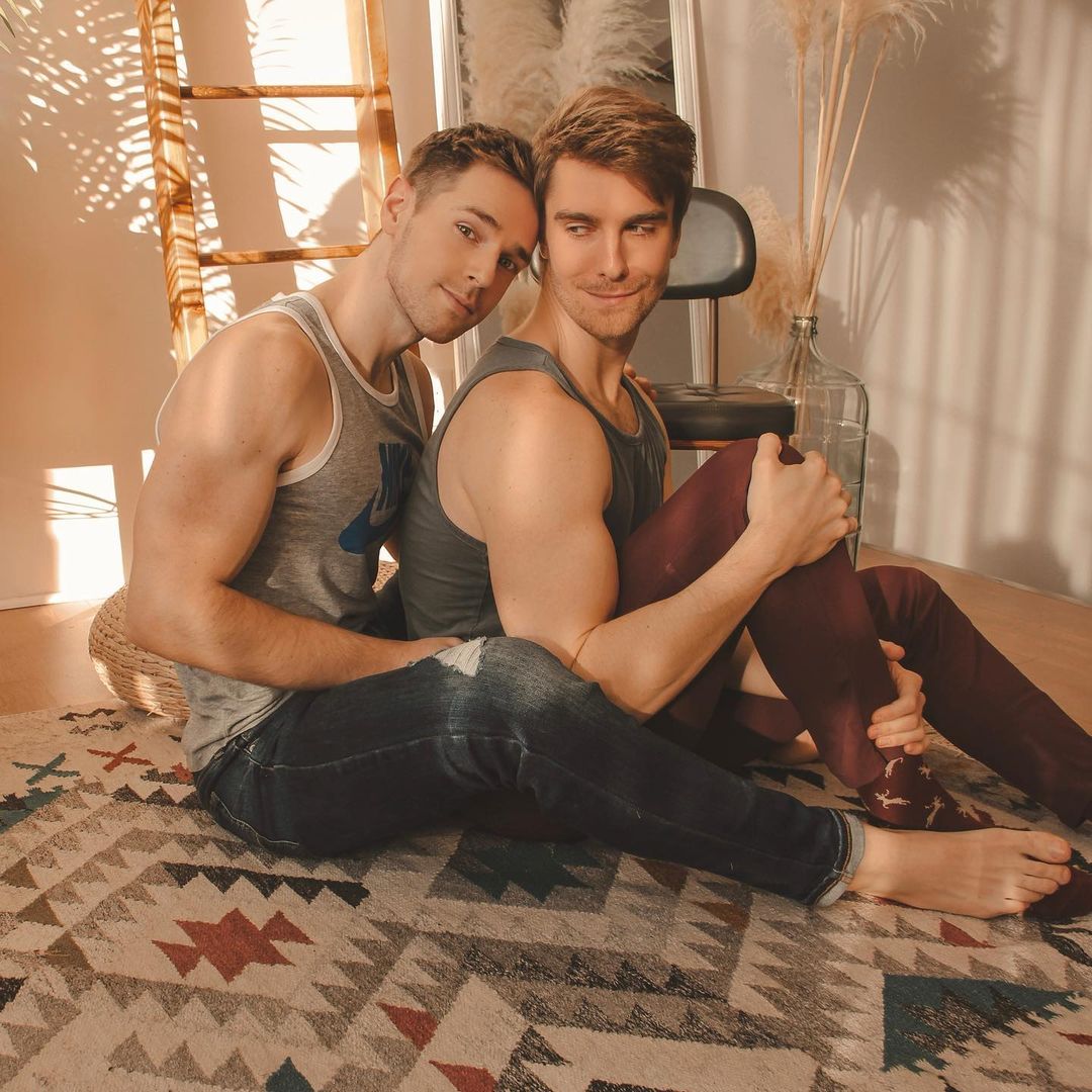 Mike Heslin e Scotty Dynamo: casal gay