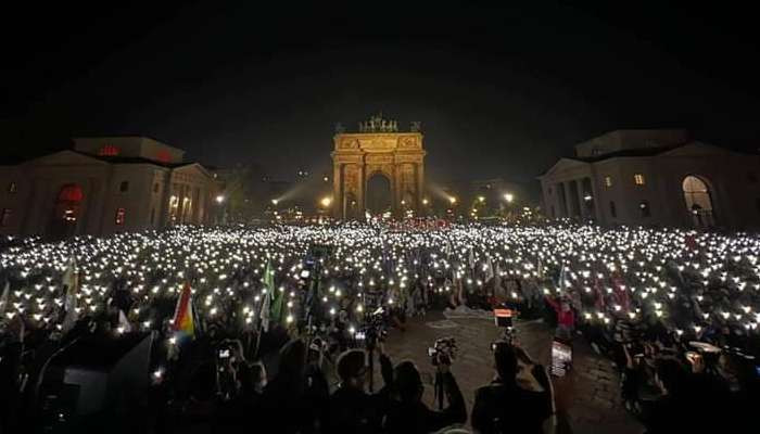 protesto lei homofobia italia